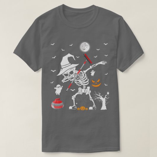 Skeletbeugel met gordelkogels t-shirt (Design voorkant)