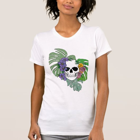 Skeletblad T-shirt (Voorkant)