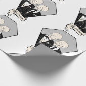 Skeletbomen Cadeaupapier (Hoek)