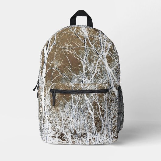 Skeletbos Bedrukte Rugzak (Voorkant)