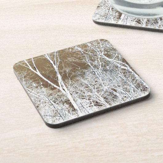 Skeletbos Bier Onderzetter (Linkerzijde)