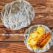 Skeletbos Papieren Bordje