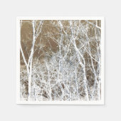 Skeletbos Servet (Voorkant)