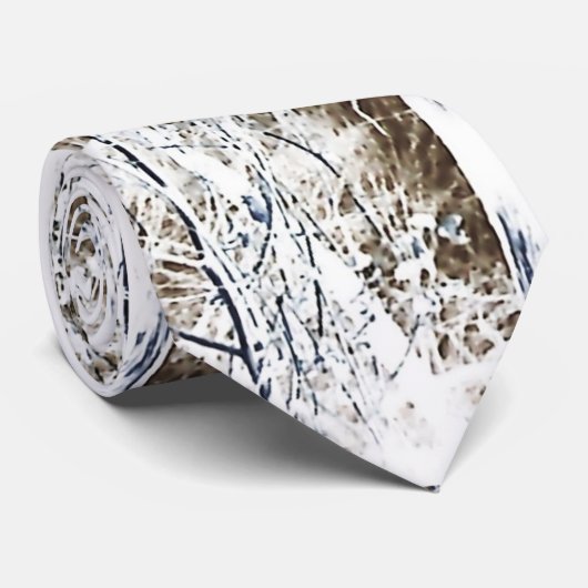 Skeletbos Stropdas (Opgerold)