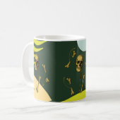 Skeletbotten Koffiemok (Voorkant links)