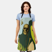 Skeletbotten Schort (Gedragen)