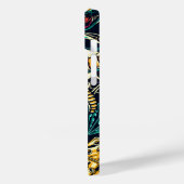 Skeletbotten Tekening iPhone Hoesje (Achterkant / Links)