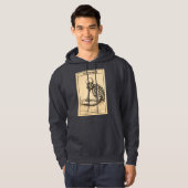 Skeletdenker Hoodie (Voorkant volledig)