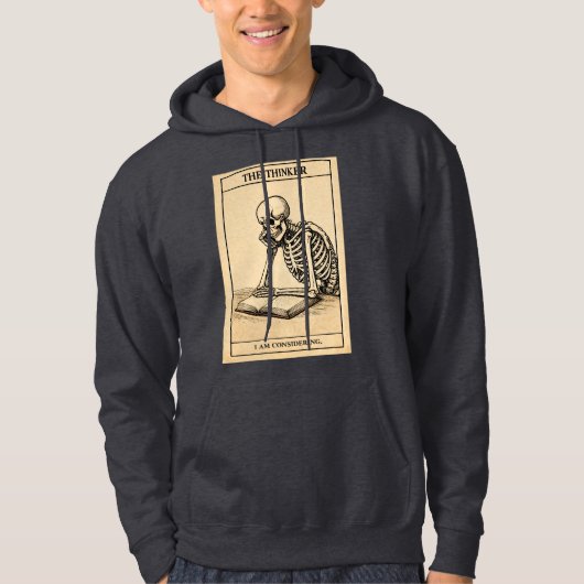 Skeletdenker Hoodie (Voorkant)