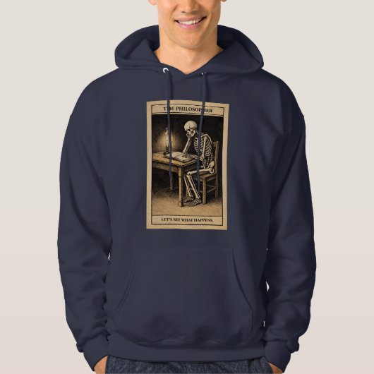 Skeletdenker Hoodie (Voorkant)