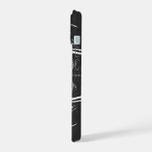 Skeletdraak door BurnsInHell iPhone 15 Case (Linkerkant)