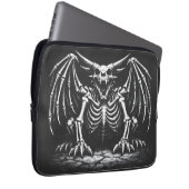 Skeletdraak door BurnsInHell Laptop Sleeve (Voorkant Rechts)