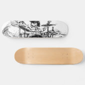 Skeletdrummer Skateboard (Horizontaal)
