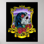 Skeletenbride afdrukken poster (Voorkant)