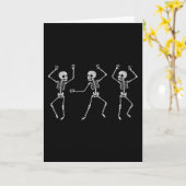 Skeletendans Kaart (Gele Bloem)