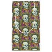 SKELETENGOTISCHE MAN MET SKELET HALLOWEEN CADEAU T KLEIN CADEAUZAKJE (Voorkant)