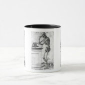 Skeletengraving Mok (Midden)