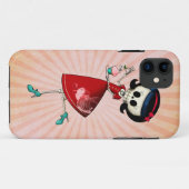 Skeletenmeisje, zoet en skelet Case-Mate iPhone case (Achterkant (horizontaal))
