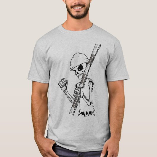 Skeletenmeter 01 t-shirt (Voorkant)