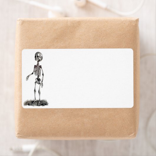 Skeletetiket voor kinderen etiket (Insitu)