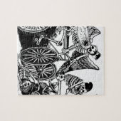 Skeletfietsers van José Guadalupe Posada Legpuzzel (Horizontaal)