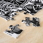 Skeletfietsers van José Guadalupe Posada Legpuzzel (Zijkant)