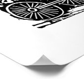 Skeletfietsers van José Guadalupe Posada Poster (Hoek)