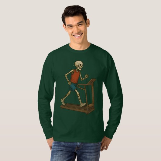 skeletgym t-shirt (Voorkant volledig)