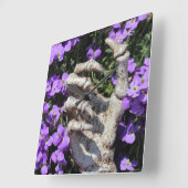 Skelethand - Gothic / Wanduhr Vierkante Klok (Hoek)