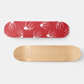 Skelethanden - Rood Skateboard (Horizontaal)
