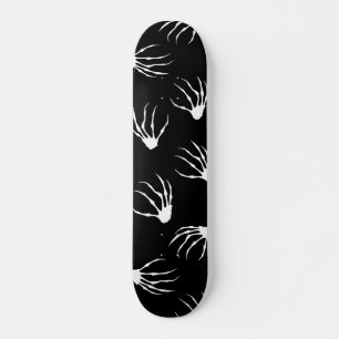 Skelethanden - zwart persoonlijk skateboard