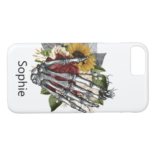 Skelethandje Case-Mate iPhone Case (Achterkant (Horizontaal))