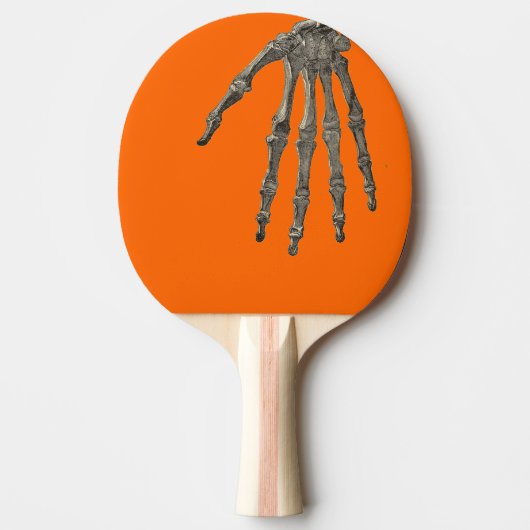 Skelethandje Tafeltennisbatje (Voorkant)