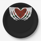 Skelethart Papieren Bordje (Voorkant)