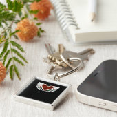 Skelethart Sleutelhanger (Zijkant)