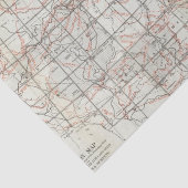 Skeletkaart Tissuepapier (Detail)