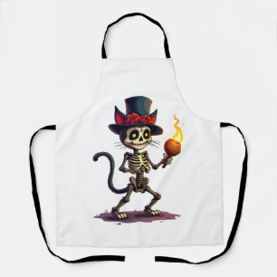 Skeletkat Jamboree Schort