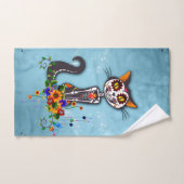 Skeletkatje Bad Handdoek (Handdoek)