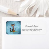 Skeletkatje Etiket (Insitu)