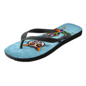 Skeletkatje Teenslippers (Schuin)