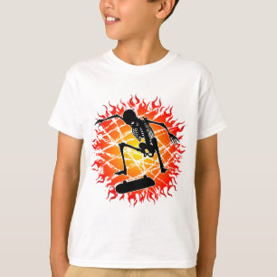 skeletkickflip t-shirt