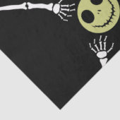 Skeletkleurig Halloween-weefselpapier | skelet Tissuepapier (Detail)