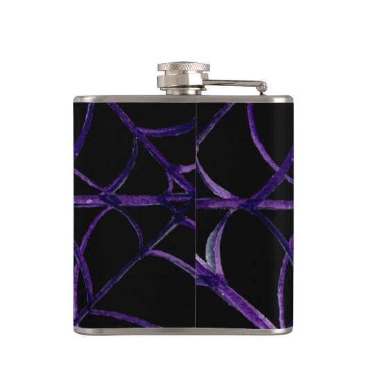 Skeletkolf met vinylwatten heupfles (Achterkant)