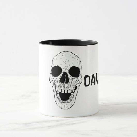 Skeletkop Mok (Midden)