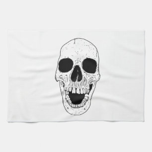 Skeletkop Theedoek