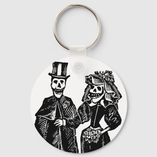 Skeletkoppel - Sleutelhanger (Voorkant)