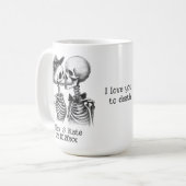 Skeletkoppeling Koffiemok (Voorkant links)