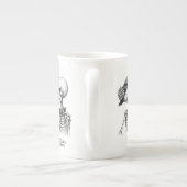 Skeletkoppeling Porselein Kop (Achterkant)