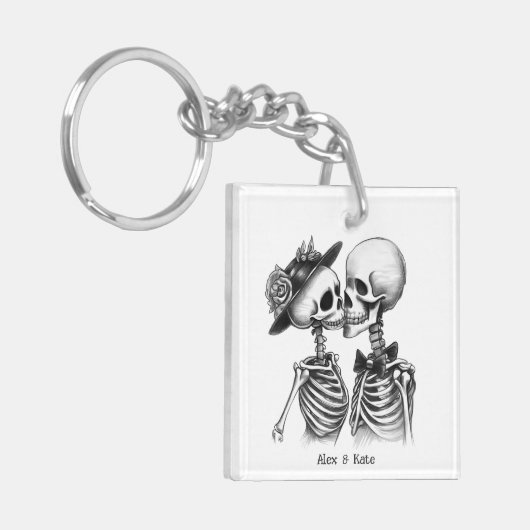 Skeletkoppeling Sleutelhanger (Voorkant Links)