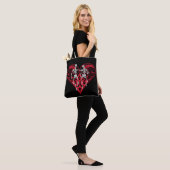 Skeletkoppeling Tote Bag (Op model)